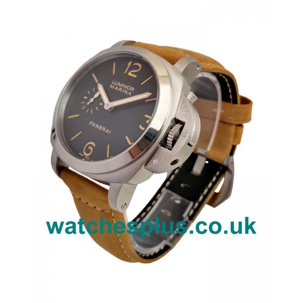 UK Perfect Panerai Luminor Marina PAM00422 Replica Watches With Black Dials For Men Online