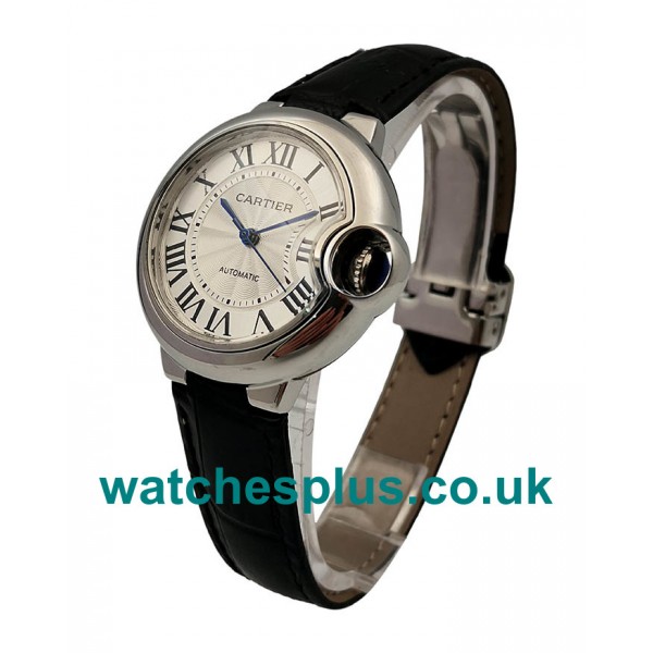 UK Best Quality Replica Cartier Ballon Bleu W6920085 With Silver Dials And Steel Cases For Sale