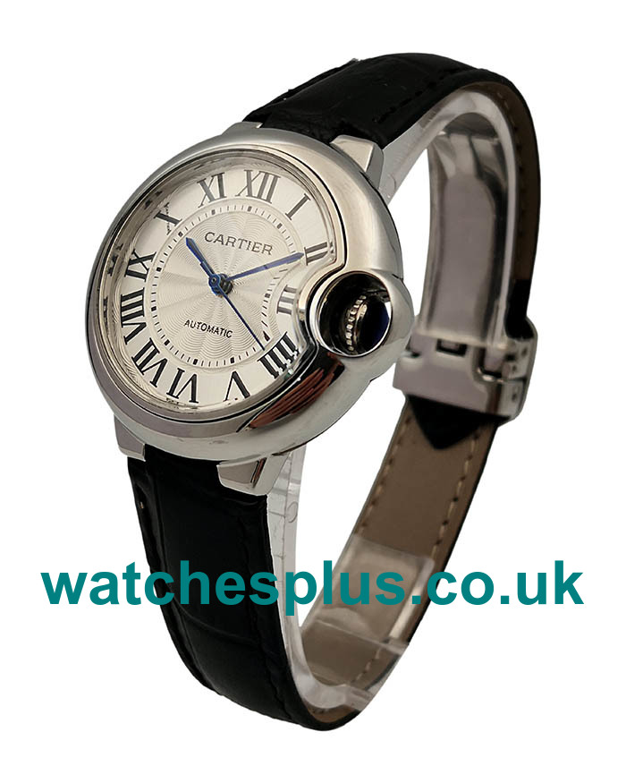 UK Best Quality Replica Cartier Ballon Bleu W6920085 With Silver Dials And Steel Cases For Sale