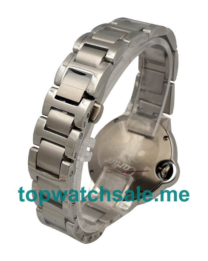 UK Best 1:1 Replica Cartier Ballon Bleu WE902074 With Silver Dials For Women