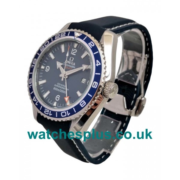 UK Top Quality Omega Seamaster Planet Ocean 232.92.44.22.03.001 Replica Watches With Blue Dials For Sale