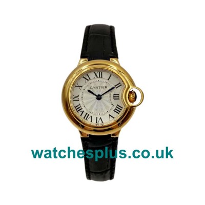 UK Best Quality Fake Cartier Ballon Bleu W6900156 Watches With Silver Dials For Sale