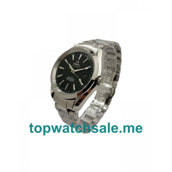 UK Best Quality Omega Seamaster Aqua Terra 150 M 231.10.42.21.01.004 Replica Watches With Black Dials For Sale