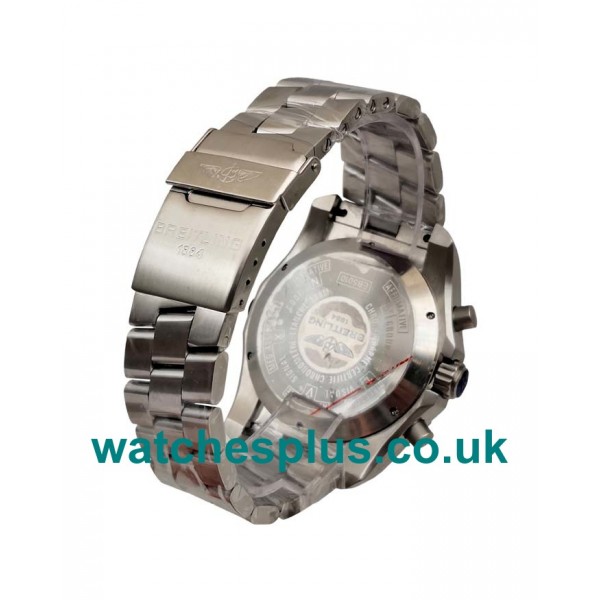 UK Perfect Grey Dials Fake Breitling Professional Emergency E56121 With Titanium Cases For Men