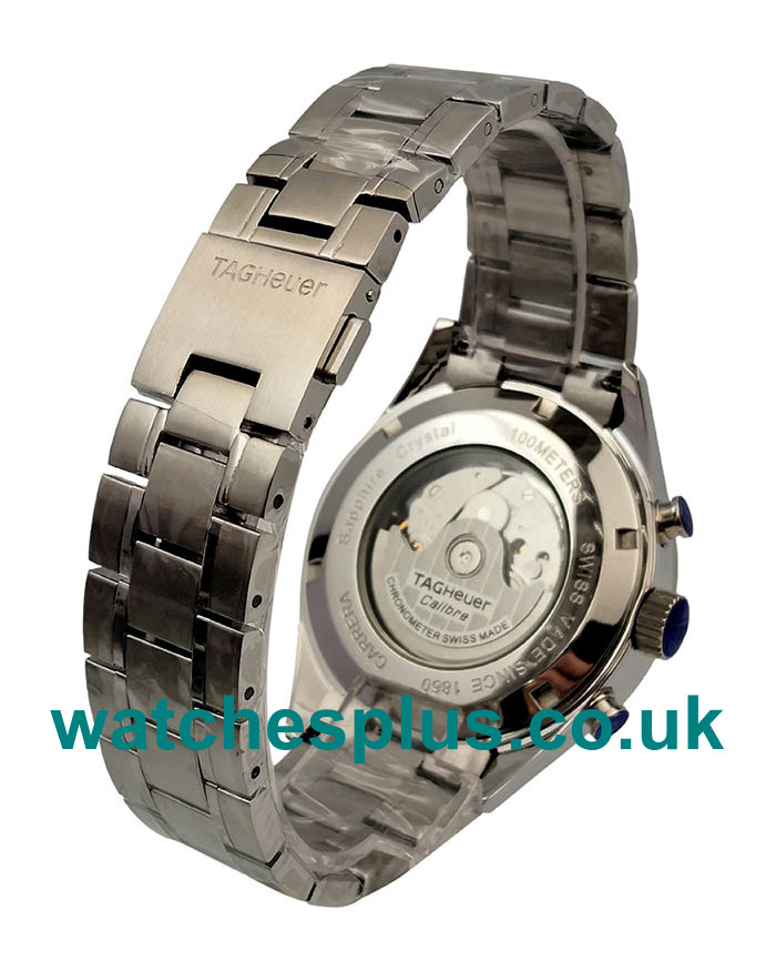 UK Buy Replica TAG Heuer Carrera CAR2111.BA0720 - 44 MM Watches With Silver Dials For Sale