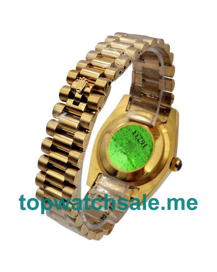 High Quality 36 MM Rolex Day-Date 1803 Fake Watches With Champagne Dials For Sale