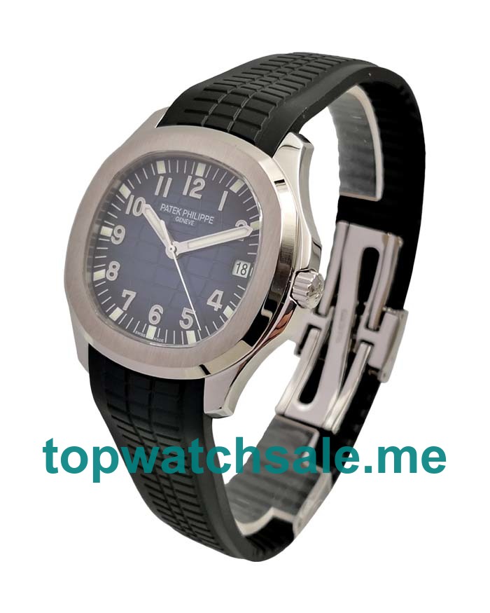 Swiss Made Replica Patek Philippe Aquanaut 5167A Watches With Blue Dials For Men