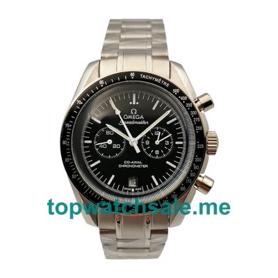 Top Quality Omega Speedmaster Moonwatch 311.30.44.51.01.002 Fake Watches With Black Dials Online