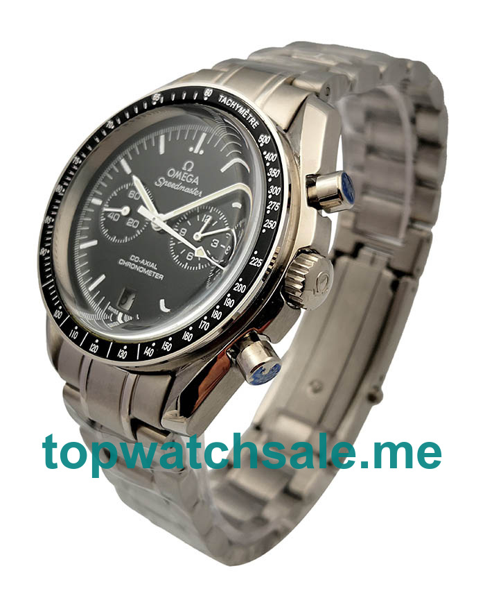 Top Quality Omega Speedmaster Moonwatch 311.30.44.51.01.002 Fake Watches With Black Dials Online