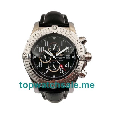 UK Best Quality Replica Breitling Chrono Avenger E13360 With Black Dials Titanium Cases Online