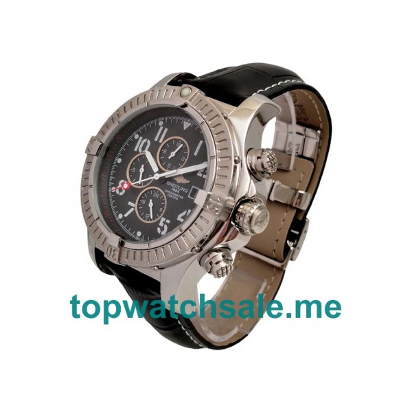 UK Best Quality Replica Breitling Chrono Avenger E13360 With Black Dials Titanium Cases Online