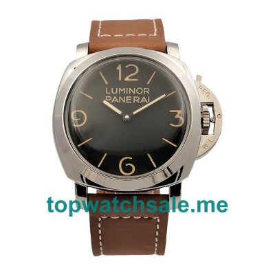 Luxury UK Replica Panerai Luminor 1950 PAM00372 With Black Dials Steel Cases Online