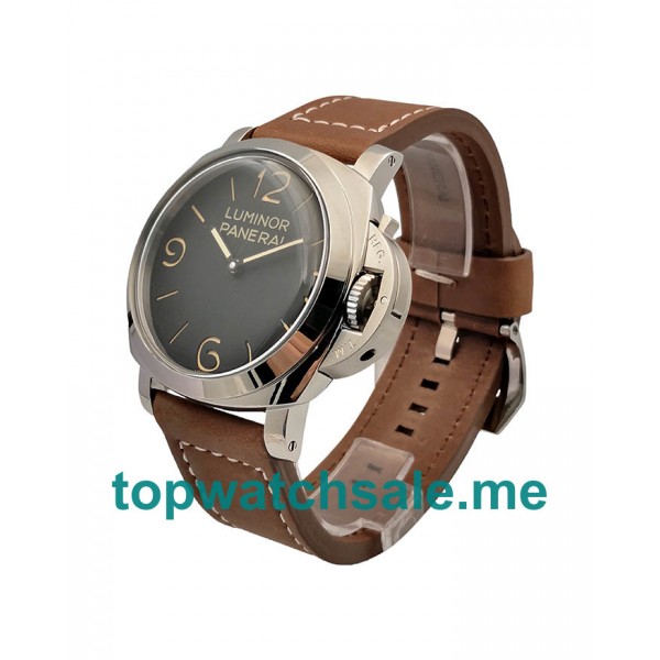 Luxury UK Replica Panerai Luminor 1950 PAM00372 With Black Dials Steel Cases Online