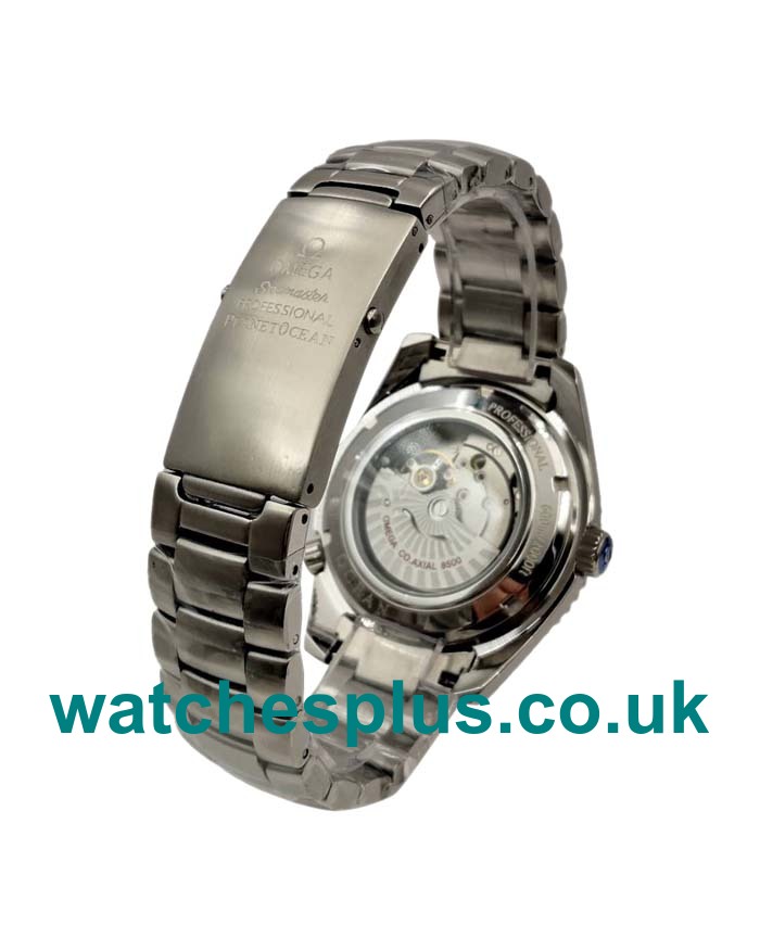 UK Cheap 43.5 MM Omega Seamaster Planet Ocean 232.90.44.22.03.001 Replica Watches With Blue Dials Online