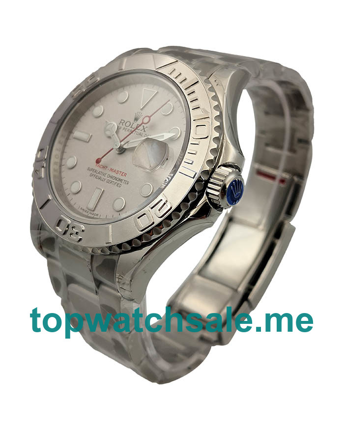 UK Swiss Movement Rolex Yacht-Master 116622 Replica Watches With Silver Dials Online