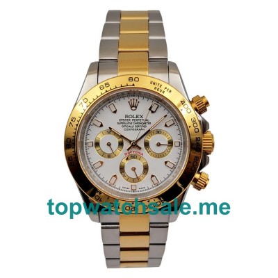 AAA Quality Rolex Daytona 16523 Fake Watches With White Dials Online