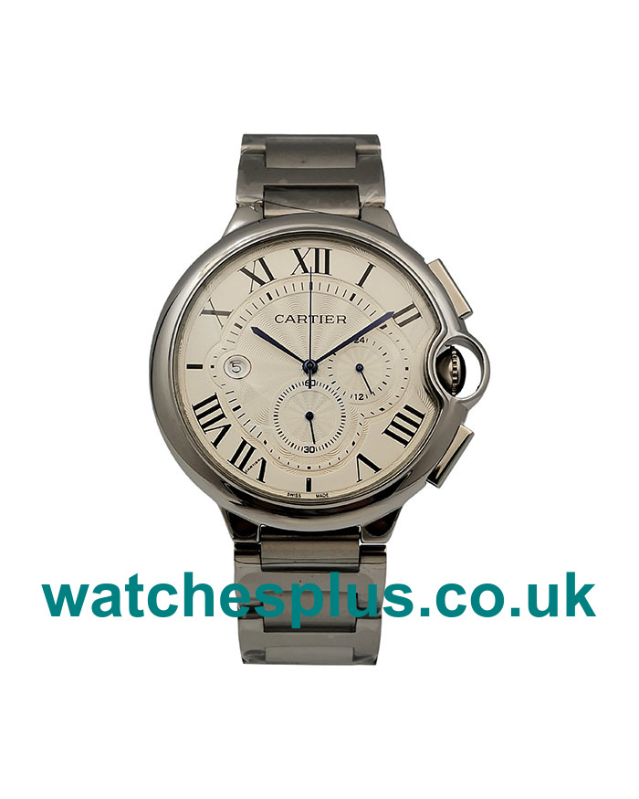 UK Best Quality Cartier Ballon Bleu W6920002 Replica Watches With Silver Dials Online