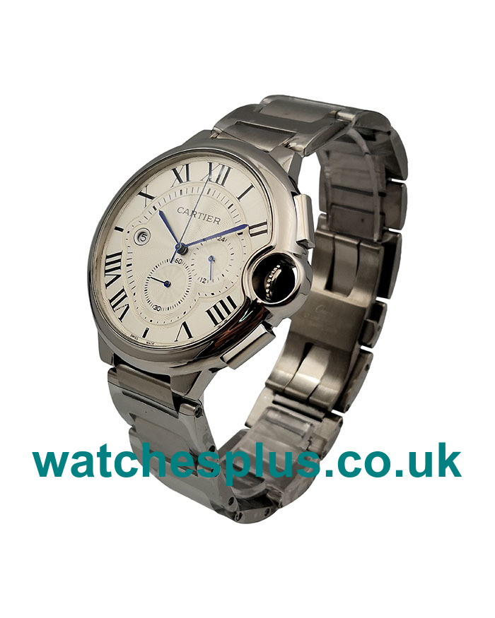 UK Best Quality Cartier Ballon Bleu W6920002 Replica Watches With Silver Dials Online