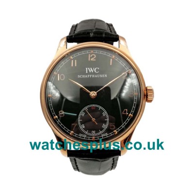 UK Luxury Replica IWC Portugieser IW545406 With Grey Dials And Rose Gold Cases Online