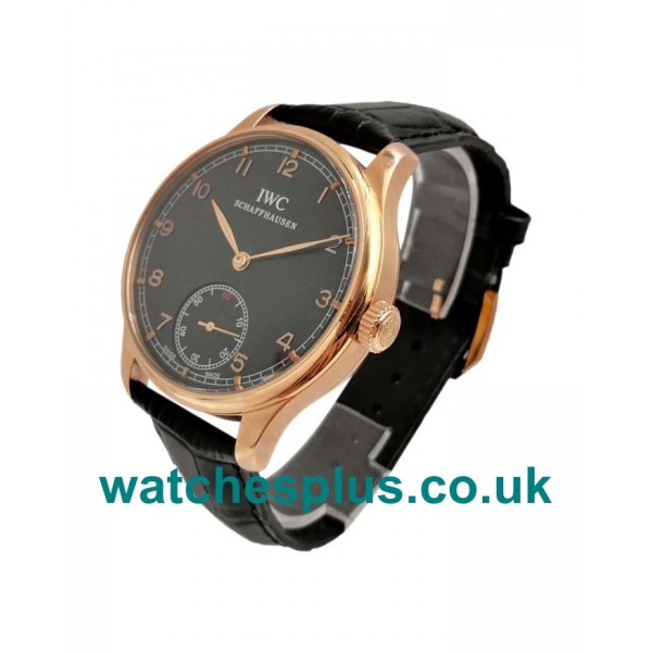 UK Luxury Replica IWC Portugieser IW545406 With Grey Dials And Rose Gold Cases Online