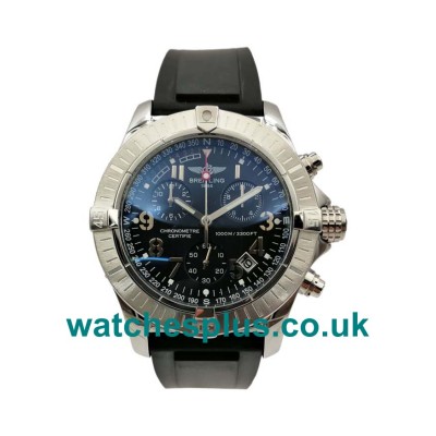 UK Perfect Fake Breitling Avenger Seawolf A73390 With Black Dials And Steel Cases For Men