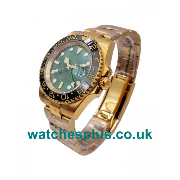 UK High Quality Rolex GMT-Master II 116718 LN Replica Watches With Black Dials Online