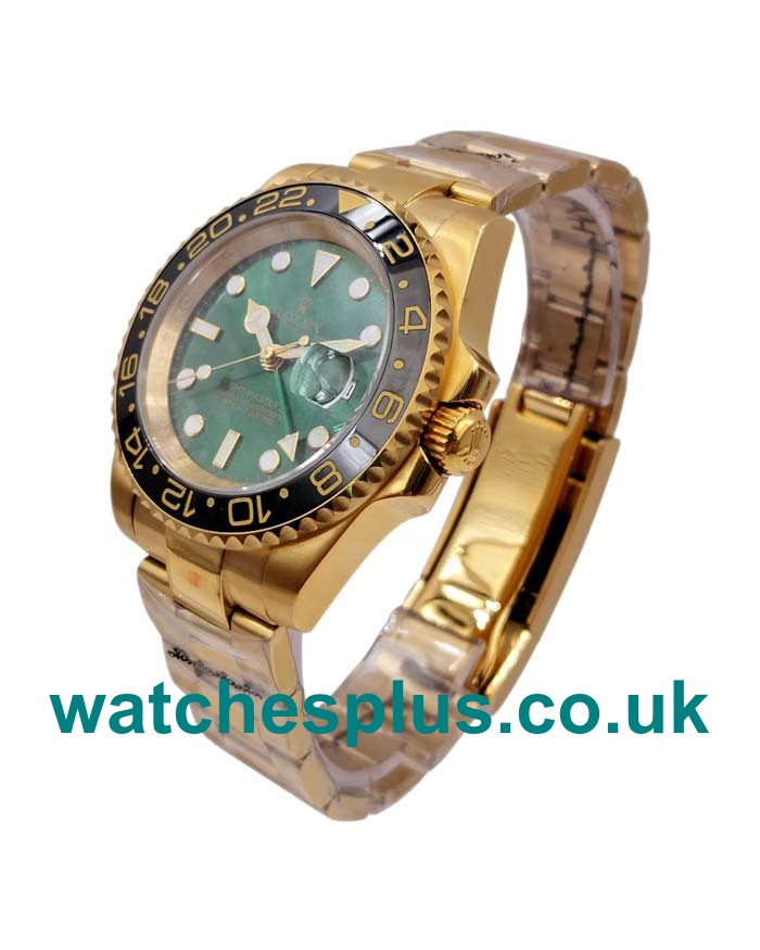 UK High Quality Rolex GMT-Master II 116718 LN Replica Watches With Black Dials Online