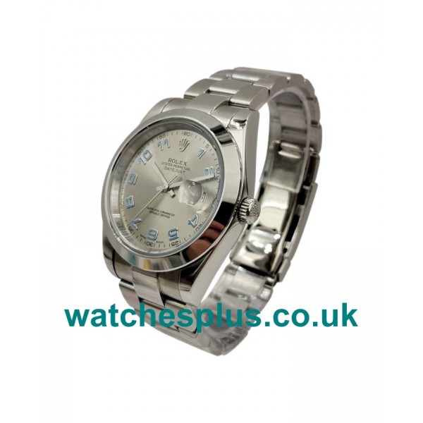 UK Perfect Rolex Datejust II 116300 Replica Watches With Silver Dials For Men