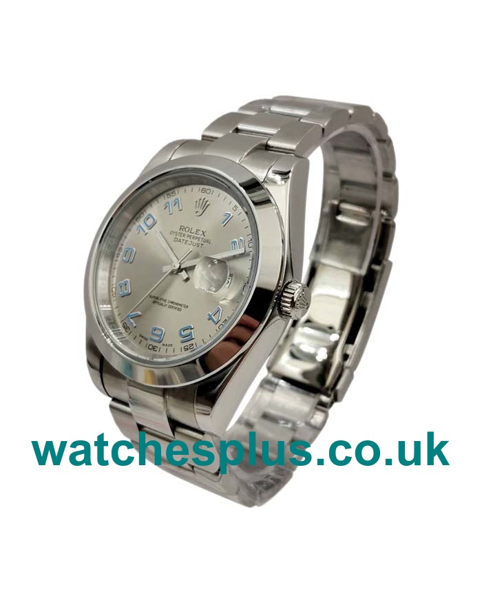 UK Perfect Rolex Datejust II 116300 Replica Watches With Silver Dials For Men