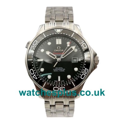 UK Luxury Fake Omega Seamaster 300 M 212.30.41.20.01.003 With Black Dials And Steel Cases For Sale