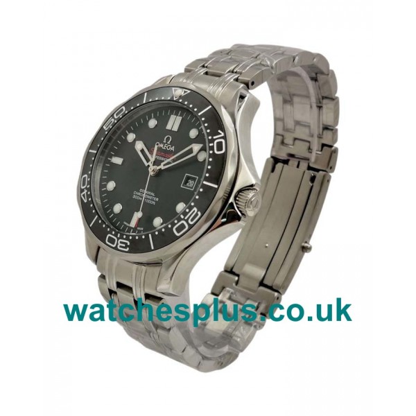 UK Luxury Fake Omega Seamaster 300 M 212.30.41.20.01.003 With Black Dials And Steel Cases For Sale