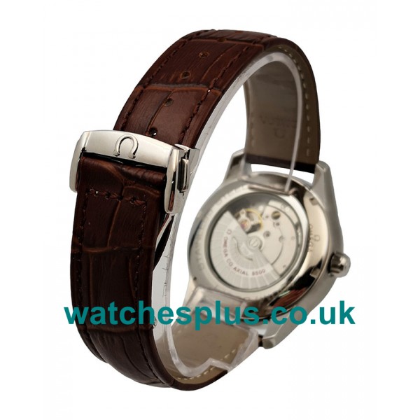 UK Best 1:1 Omega De Ville Hour Vision 431.13.41.22.01.001 Fake Watches With Brown Dials For Men