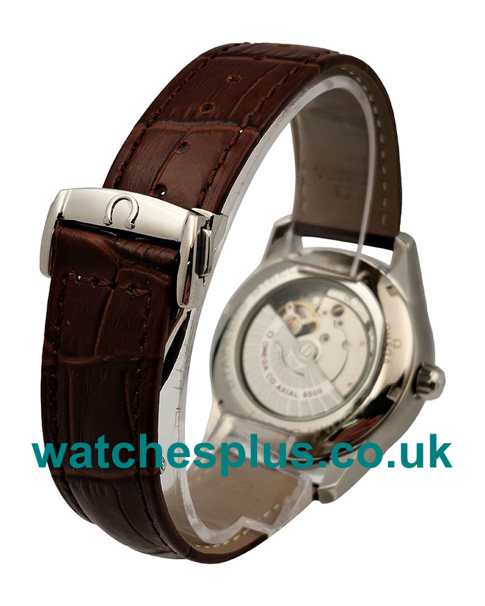 UK Best 1:1 Omega De Ville Hour Vision 431.13.41.22.01.001 Fake Watches With Brown Dials For Men