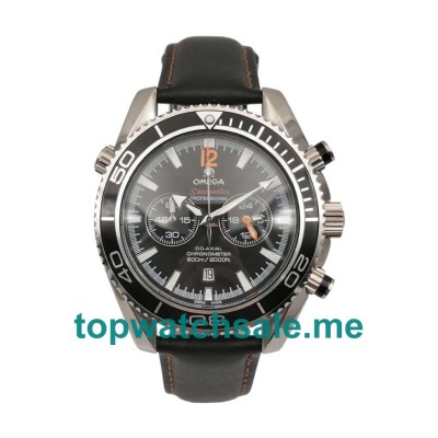 UK Top Quality Omega Seamaster 3811.80.03 Replica Watches With Black Dials For Men