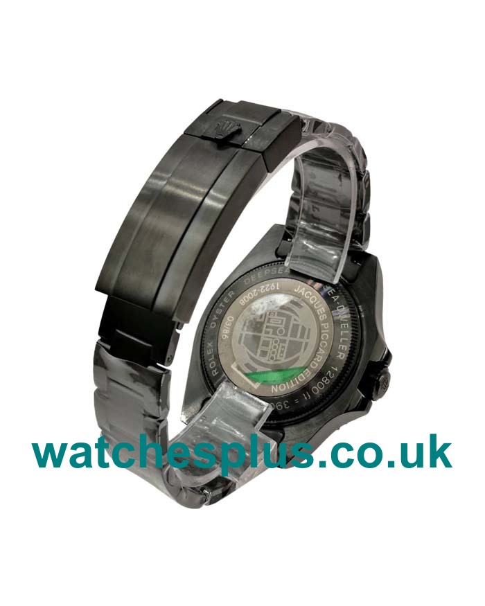 UK High Quality Rolex Sea-Dweller Deepsea 116660 Replica Watches With Black Dials For Men