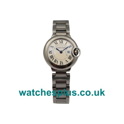 Top Quality Cartier Ballon Bleu W69010Z4 Fake Watches With Silver Dials Online