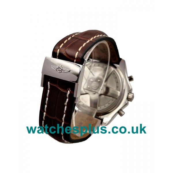 UK Swiss Valjoux 7750 Movement Breitling Bentley 6.75 A44362 Replica Watches With White Dials For Men