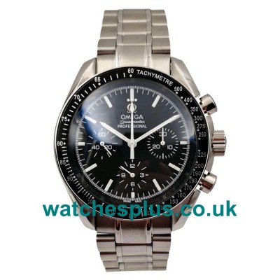 UK Swiss Luxury Omega Speedmaster 3570.50.00 Replica Watches With Black Dials For Sale