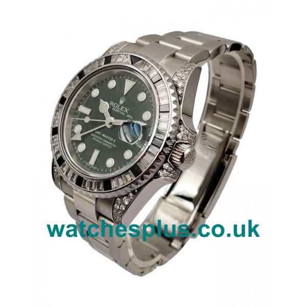 UK Best Quality Replica Rolex GMT-Master II 116710LN With Black Dials For Sale