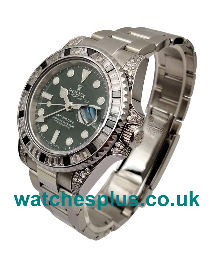 UK Best Quality Replica Rolex GMT-Master II 116710LN With Black Dials For Sale