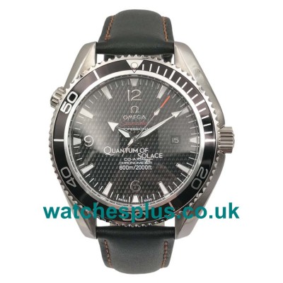 UK Best 1:1 Fake Omega Seamaster Planet Ocean 222.30.46.20.01.001 With Black Dials For Men