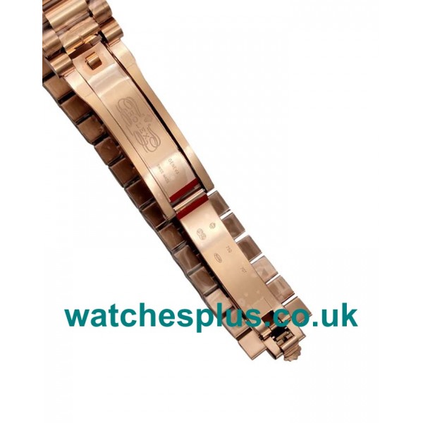 UK Best Quality Rolex Day-Date 218235 Replica Watches With Brown Dials For Sale