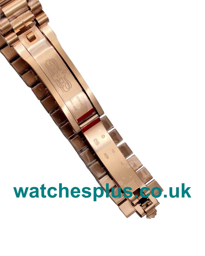 UK Best Quality Rolex Day-Date 218235 Replica Watches With Brown Dials For Sale