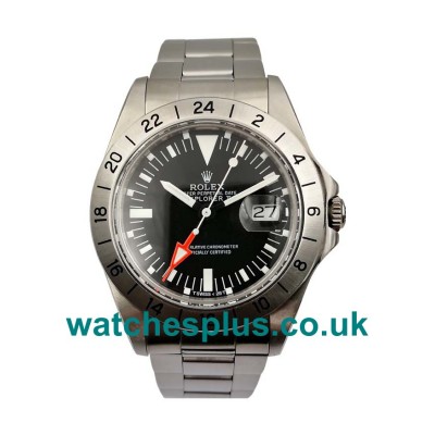 UK Cheap Rolex Explorer II 1655 Replica Watches With Black Dials For Sale