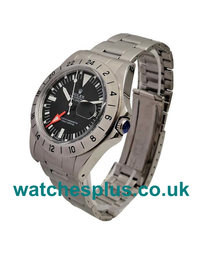 UK Cheap Rolex Explorer II 1655 Replica Watches With Black Dials For Sale