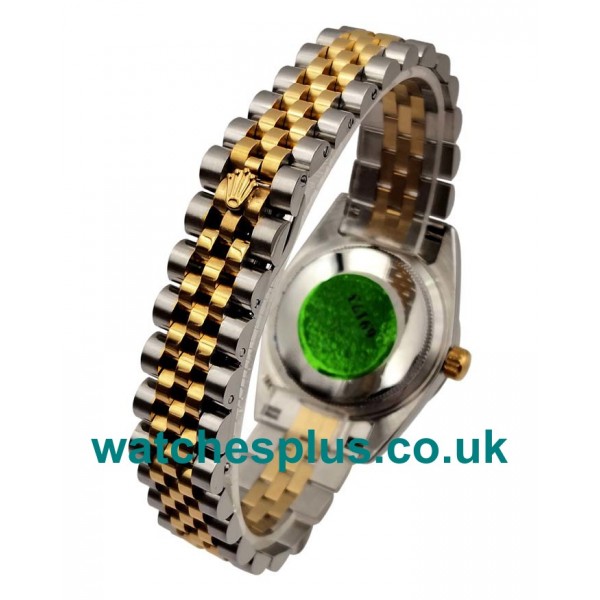 UK Top Quality Rolex Datejust 69173 Fake Watches With White Mother-Of-Pearl Dials For Sale