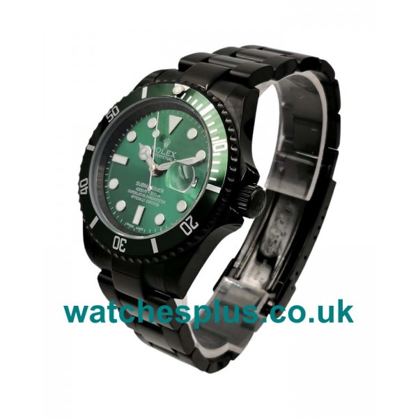 40 MM Best Quality Rolex Submariner 116610 LV Fake Watches With Green Dials For Men