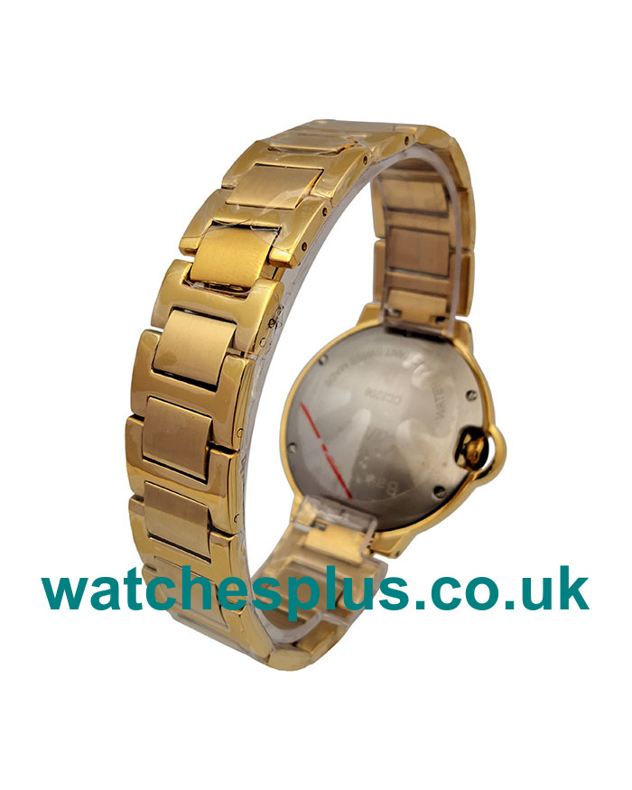 UK Best Quality Cartier Ballon Bleu WJBB0007 Replica Watches With Silver Dials For Sale