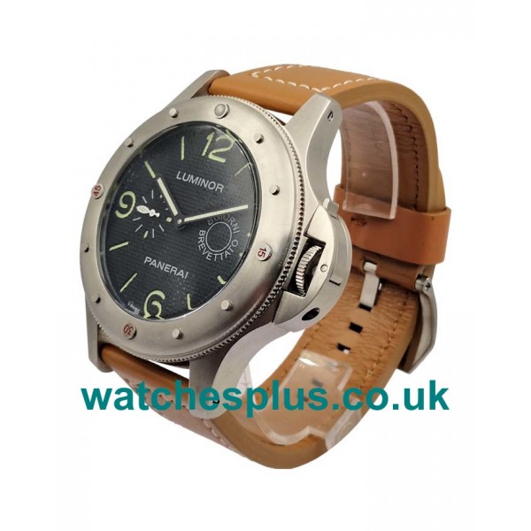 UK Cheap Replica Panerai Luminor Special Edition With Black Dials Steel Cases For Men