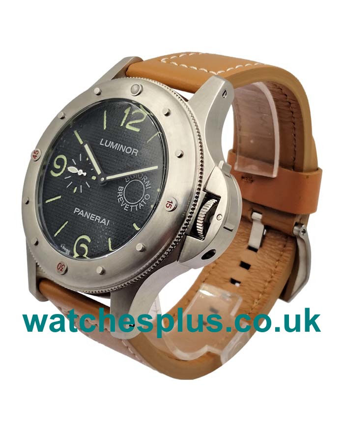 UK Cheap Replica Panerai Luminor Special Edition With Black Dials Steel Cases For Men